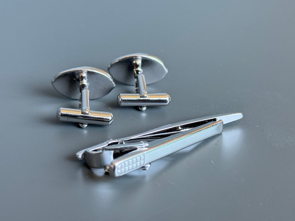 UP Renoma Tie Pin and Cufflink Set - Stylish Men's Accessories